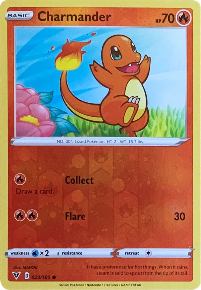 Charmander - 023/185 (Reverse Cosmos Holo) [Miscellaneous Cards & Products] 023/185