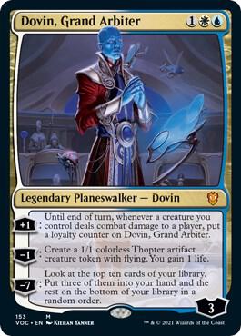 Dovin, Grand Arbiter [Commander: Innistrad: Crimson Vow] 153