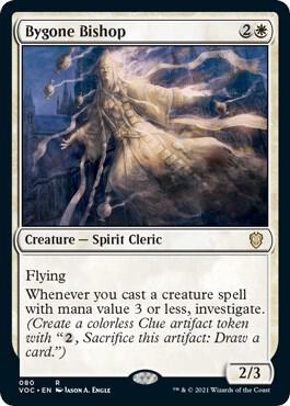 Bygone Bishop [Commander: Innistrad: Crimson Vow] 80