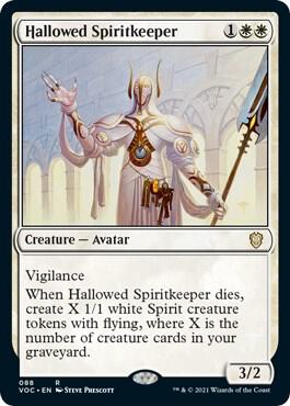 Hallowed Spiritkeeper [Commander: Innistrad: Crimson Vow] 88