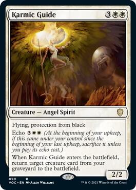 Karmic Guide [Commander: Innistrad: Crimson Vow] 90