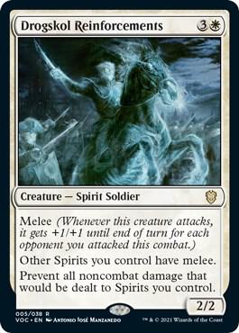 Drogskol Reinforcements [Commander: Innistrad: Crimson Vow] 5
