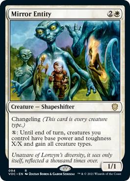 Mirror Entity [Commander: Innistrad: Crimson Vow] 94