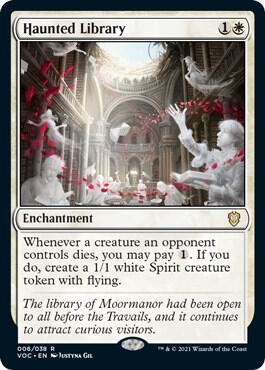 Haunted Library [Commander: Innistrad: Crimson Vow] 6