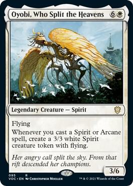 Oyobi, Who Split the Heavens [Commander: Innistrad: Crimson Vow] 95