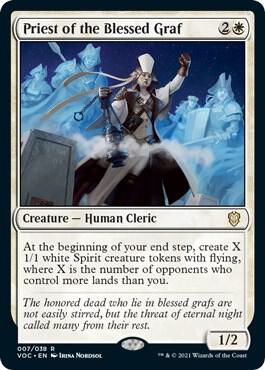 Priest of the Blessed Graf [Commander: Innistrad: Crimson Vow] 7