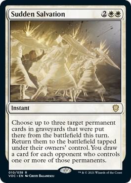 Sudden Salvation [Commander: Innistrad: Crimson Vow] 10