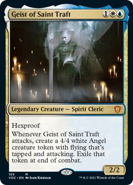 Geist of Saint Traft [Commander: Innistrad: Crimson Vow] 155