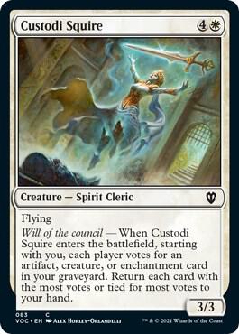 Custodi Squire [Commander: Innistrad: Crimson Vow] 83