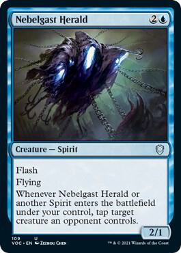 Nebelgast Herald [Commander: Innistrad: Crimson Vow] 109