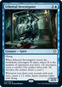 Ethereal Investigator [Commander: Innistrad: Crimson Vow] 12
