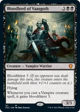 Bloodlord of Vaasgoth [Commander: Innistrad: Crimson Vow] 121