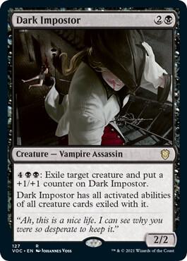 Dark Impostor [Commander: Innistrad: Crimson Vow] 127