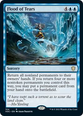 Flood of Tears [Commander: Innistrad: Crimson Vow] 104