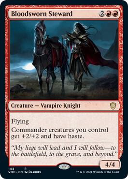 Bloodsworn Steward [Commander: Innistrad: Crimson Vow] 144