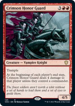 Crimson Honor Guard [Commander: Innistrad: Crimson Vow] 145