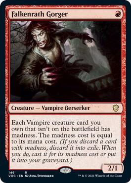 Falkenrath Gorger [Commander: Innistrad: Crimson Vow] 146