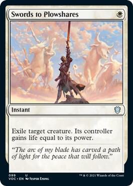 Swords to Plowshares [Commander: Innistrad: Crimson Vow] 99