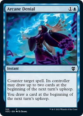 Arcane Denial [Commander: Innistrad: Crimson Vow] 102