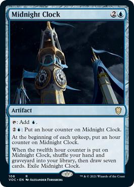 Midnight Clock [Commander: Innistrad: Crimson Vow] 108