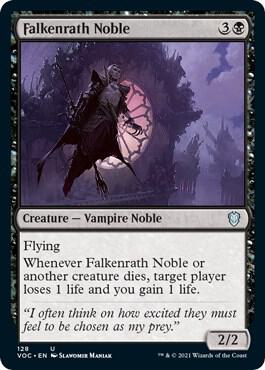 Falkenrath Noble [Commander: Innistrad: Crimson Vow] 128