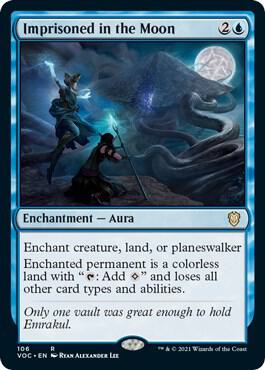 Imprisoned in the Moon [Commander: Innistrad: Crimson Vow] 106