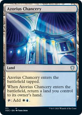 Azorius Chancery [Commander: Innistrad: Crimson Vow] 171