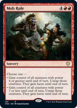 Mob Rule [Commander: Innistrad: Crimson Vow] 147