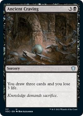Ancient Craving [Commander: Innistrad: Crimson Vow] 117
