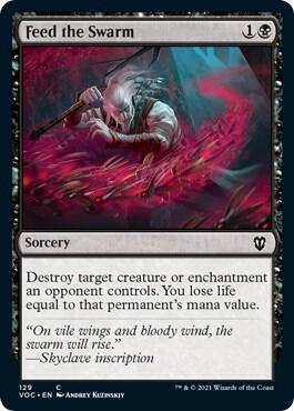 Feed the Swarm [Commander: Innistrad: Crimson Vow] 129