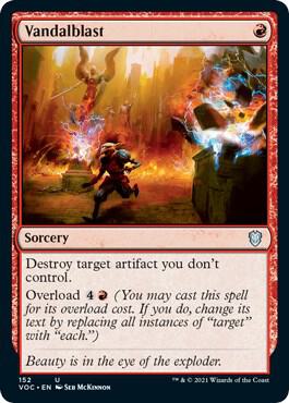 Vandalblast [Commander: Innistrad: Crimson Vow] 152