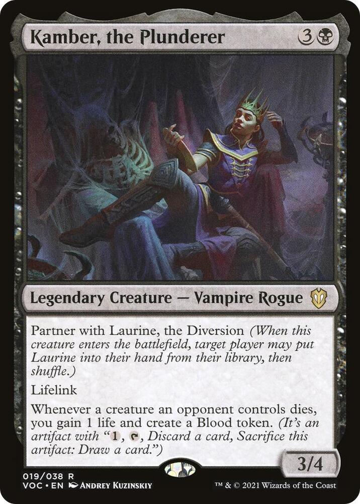 Kamber, the Plunderer [Commander: Innistrad: Crimson Vow] 19