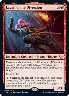 Laurine, the Diversion [Commander: Innistrad: Crimson Vow] 25