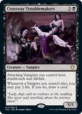 Crossway Troublemakers [Commander: Innistrad: Crimson Vow] 17