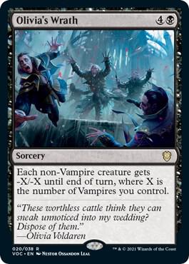 Olivia's Wrath [Commander: Innistrad: Crimson Vow] 20