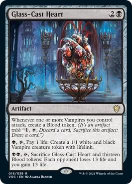 Glass-Cast Heart [Commander: Innistrad: Crimson Vow] 18