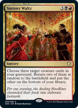 Sinister Waltz [Commander: Innistrad: Crimson Vow] 30