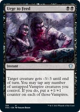 Urge to Feed [Commander: Innistrad: Crimson Vow] 139