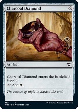 Charcoal Diamond [Commander: Innistrad: Crimson Vow] 162