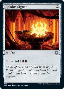 Rakdos Signet [Commander: Innistrad: Crimson Vow] 166