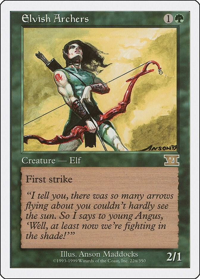Elvish Archers [Classic Sixth Edition] 226