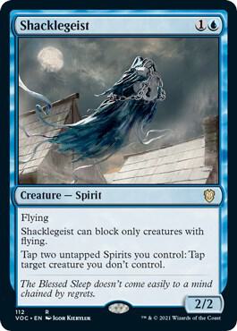 Shacklegeist [Commander: Innistrad: Crimson Vow] 112