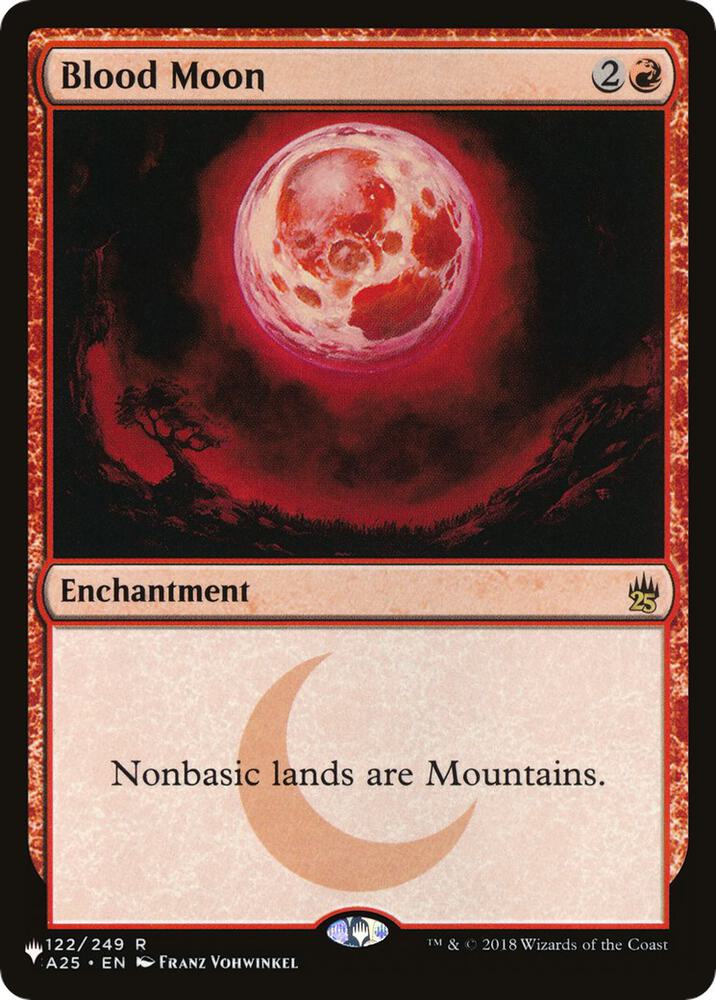 Blood Moon [The List Reprints] 122/249