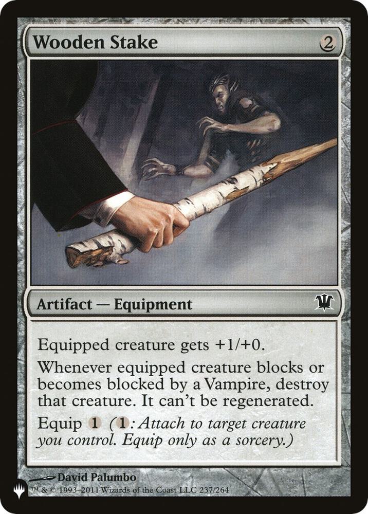 Wooden Stake [The List Reprints] 237/264