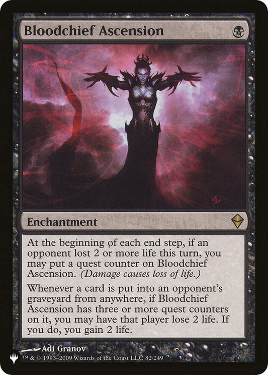 Bloodchief Ascension [The List Reprints] 82/249