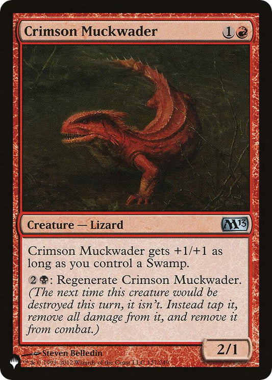 Crimson Muckwader [The List Reprints] 127/249