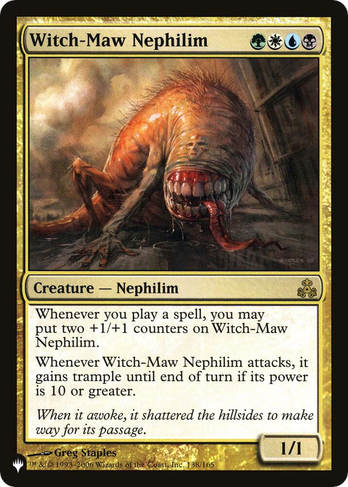 Witch-Maw Nephilim [The List Reprints] 138/165