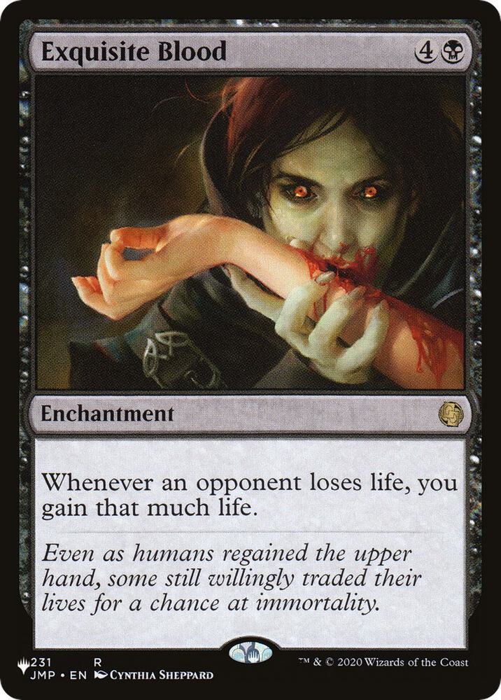Exquisite Blood [The List Reprints] 231/078