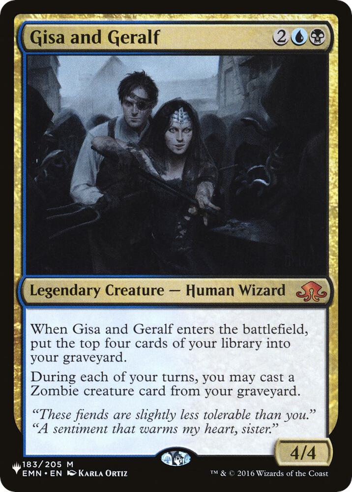 Gisa and Geralf [The List Reprints] 183/205