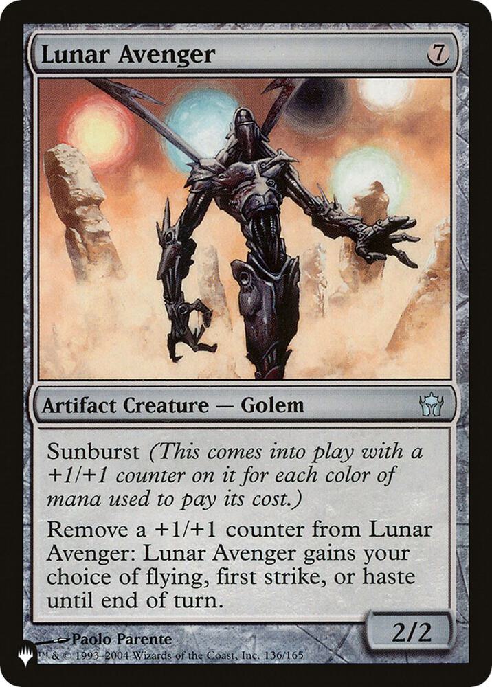 Lunar Avenger [The List Reprints] 136/165